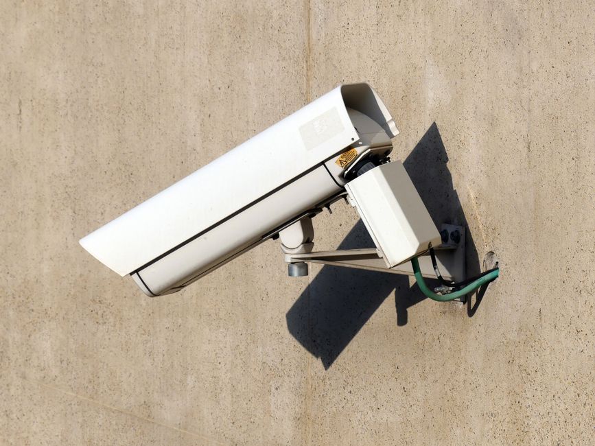 Cámara de seguridad instalada por Almaverde
